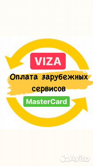 Оплата зарубежных сервисов покупоки подписки