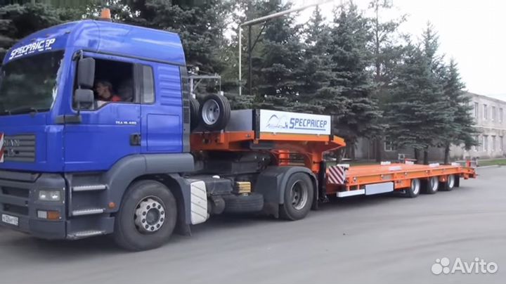 Грузоперевозки негабарита услуги трала до 125 тонн