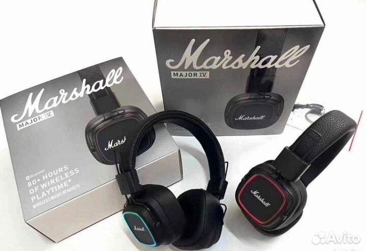 Новые наушники Marhall Major 4 LUX