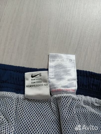 Винтажные нейлоновые шорты Nike 90-х годов y2k