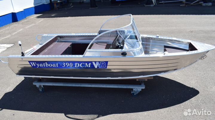 Новая моторная лодка Wyatboat 390 DCM нерегистрат