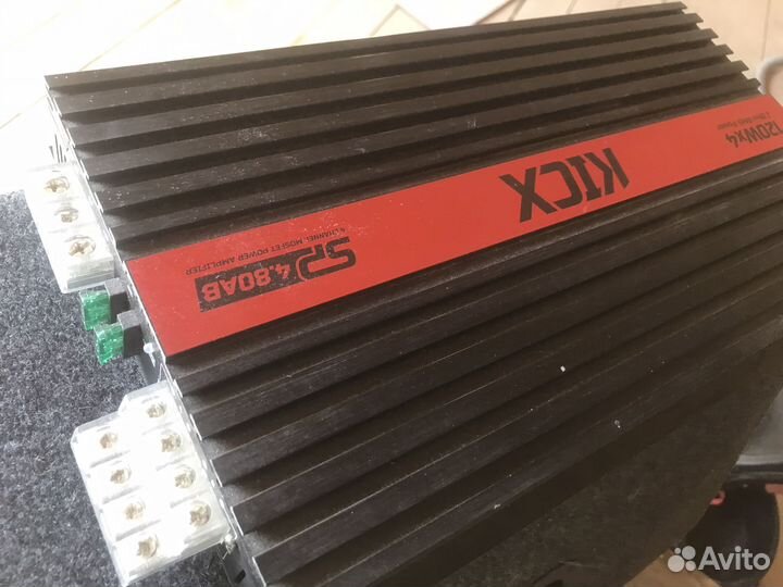 Сабуферы и усилитель