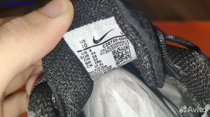 Кроссовки gore tex nike 28см