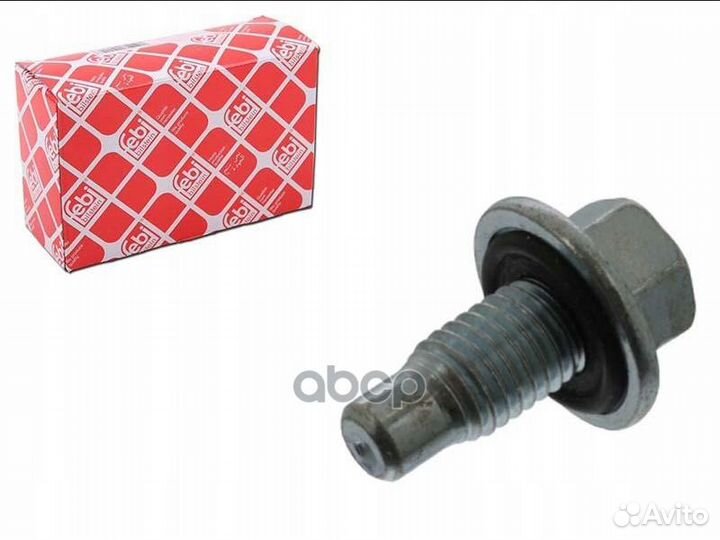 Пробка резьбовая ford M17x38x27 44442 Febi