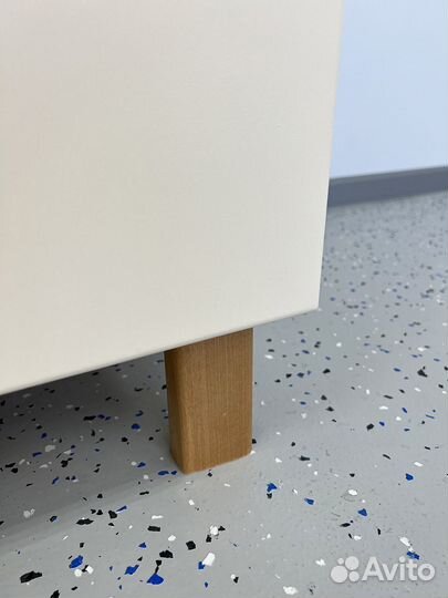 Комод пеленальный детский слоновая кость/бук