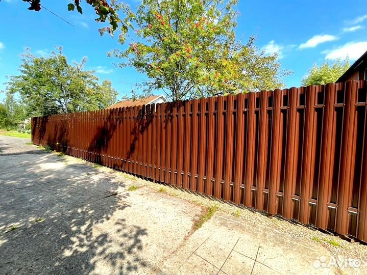 Забор под ключ от производителя