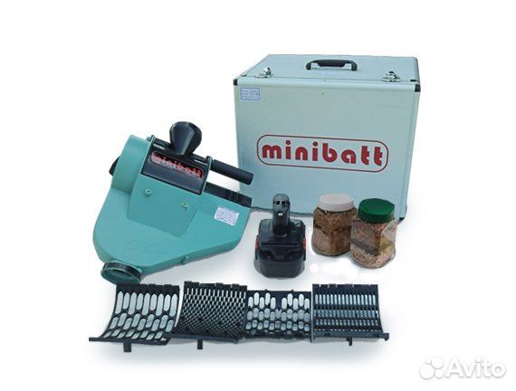 Механический пробоотборник зерна в поле minibatt+