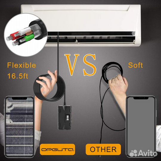 Видеокамера эндоскоп орбита OT-SME15, 57868