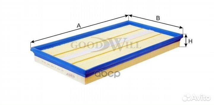 Фильтр воздушный AG415 Goodwill