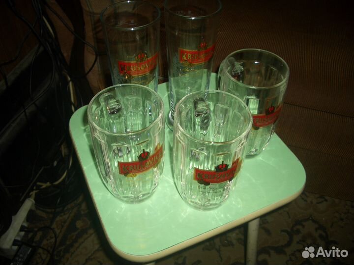 Бокалы Krusovice
