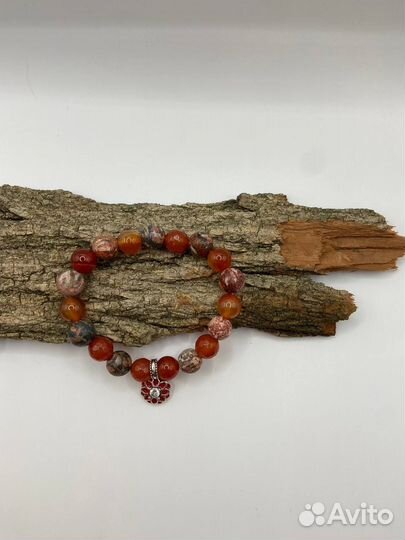 Браслет-талисман из камней «Энергия страсти»