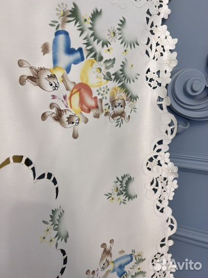 Салфетка винтажная новая 85х85