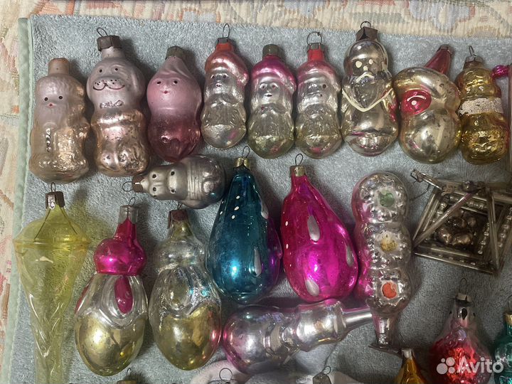Елочные игрушки СССР