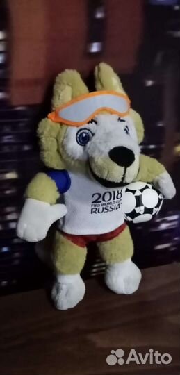 Мягкая игрушка Волк Забивака FIFA 2018