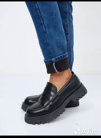 Джинсы для беременных XL утеплённые