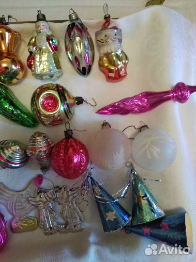 Елочные игрушки СССР