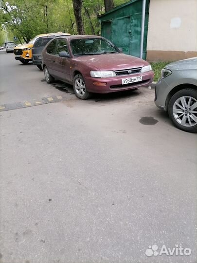Toyota Corolla 1.3 МТ, 1996, 300 000 км