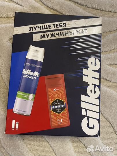 Набор Gillette Гель для бритья и гель для душа