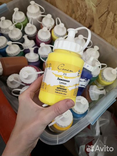 Акриловые краски сонет