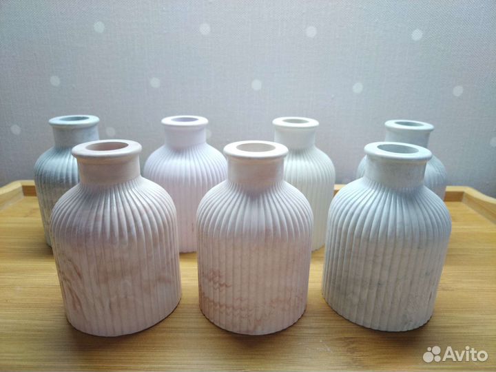 Вазы из гипса ручной работы