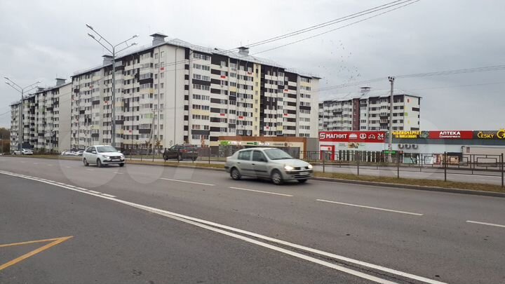 3-к. квартира, 58,6 м², 1/10 эт.