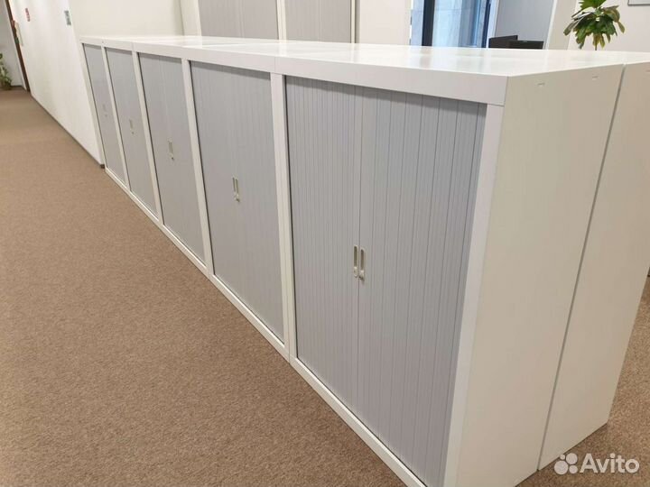 Металлические шкафы белые