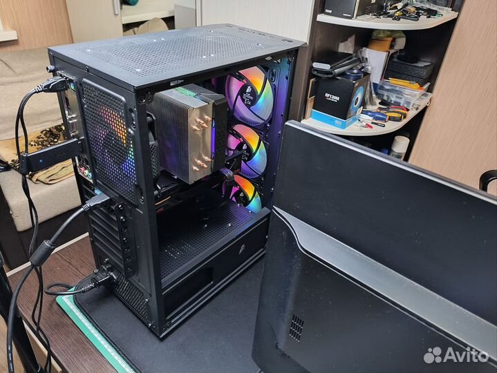 Игровой комп Intel 12100F+ RX6600 XT