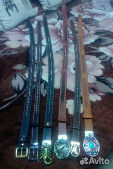 Ремень кожаный на заказ