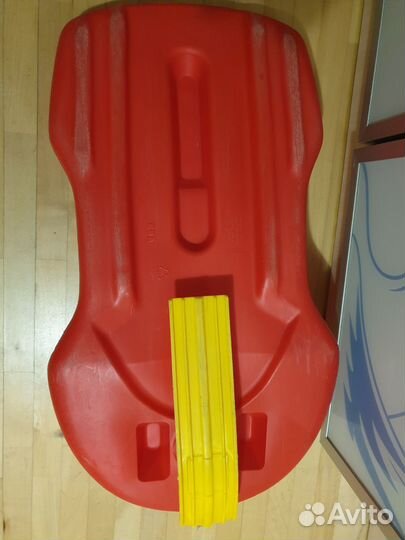 Санки пластиковые с рулём Франция