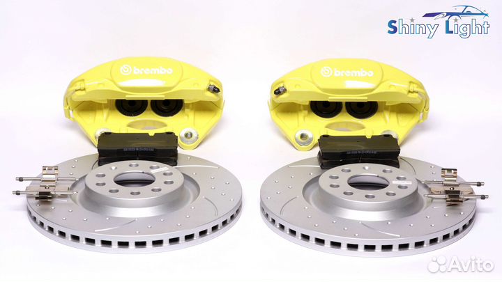 Комплект тормозов 345*30 Brembo для VAG PQ / MQB