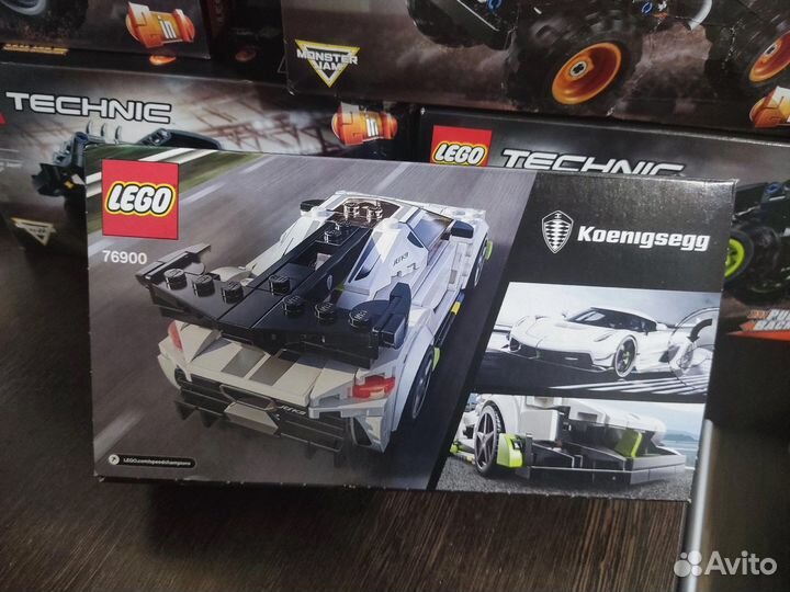 Новые Lego Technic Speed Champions