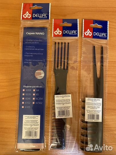 Расческа волос Dewal, гребень для волос