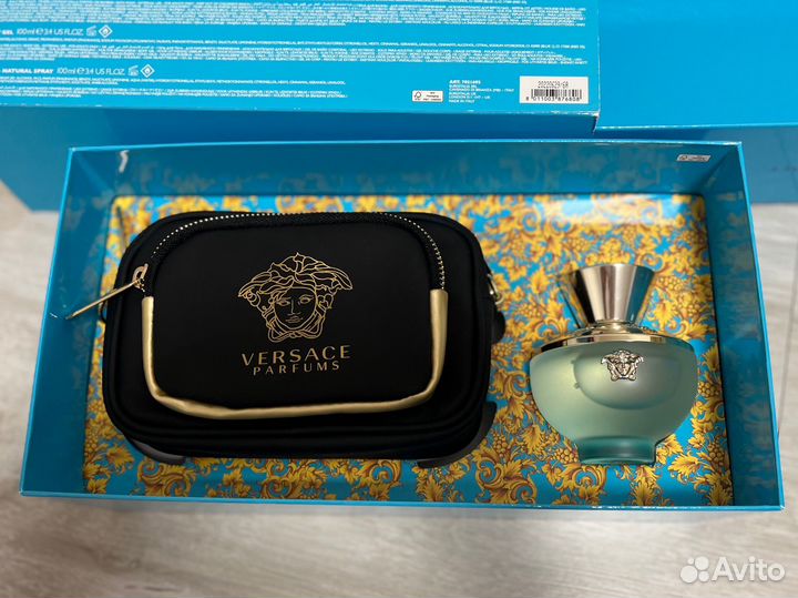 Versace Dylan turquoise туалетная вода (набор)