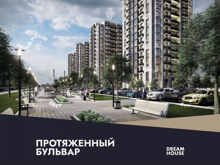 2-к. квартира, 65,5 м², 9/16 эт.