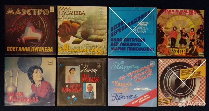 Пластинки. Советская эстрада