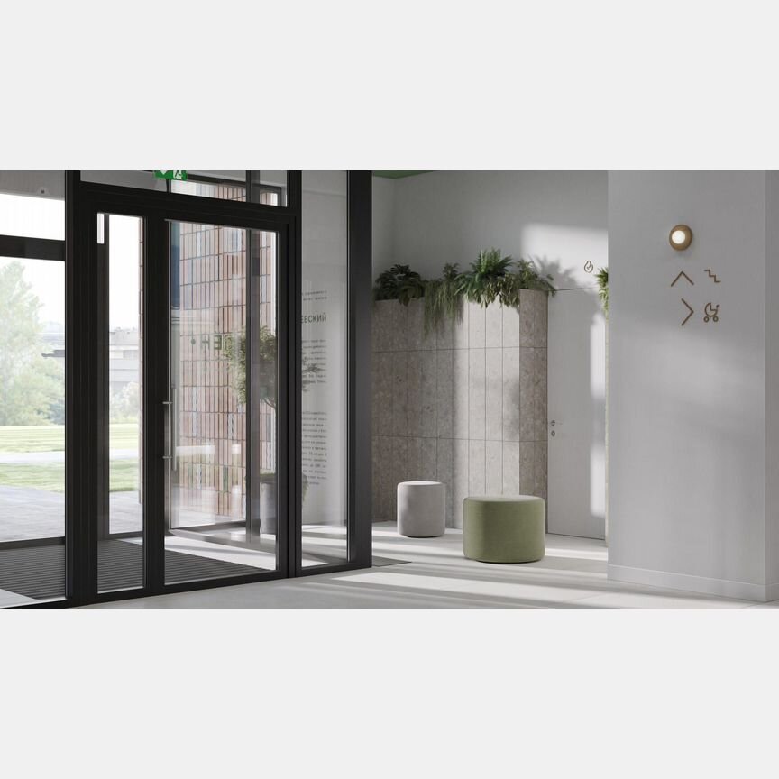 2-к. апартаменты, 64,4 м², 9/23 эт.