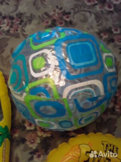 Надувной матрас.круг мячик детский