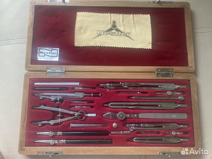 Чертежные инструменты набор Nestler's Prazision
