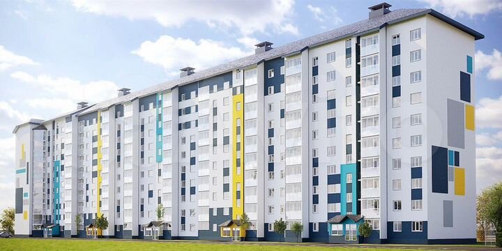 1-к. квартира, 37,1 м², 10/10 эт.