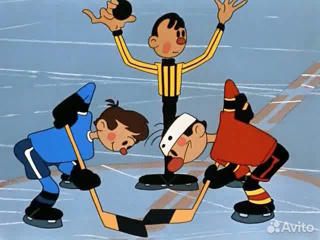 Клюшка хоккей СССР новое + 2 шайбы зимние игрушки