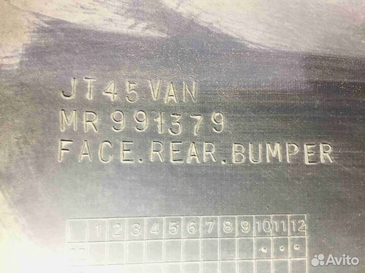 Бампер задний wagonдорест Mitsubishi Lancer IX CS2