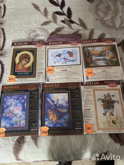 Наборы для вышивки крестом