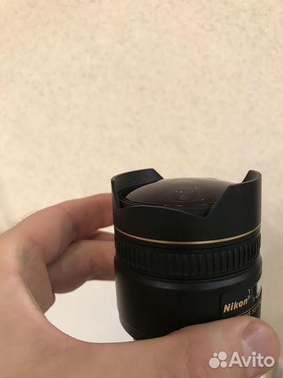 Объектив Nikon AF 10,5 2.8 G ED fisheye