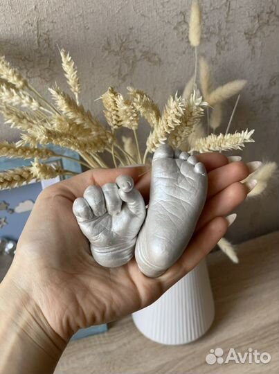 Слепки ручек и ножек