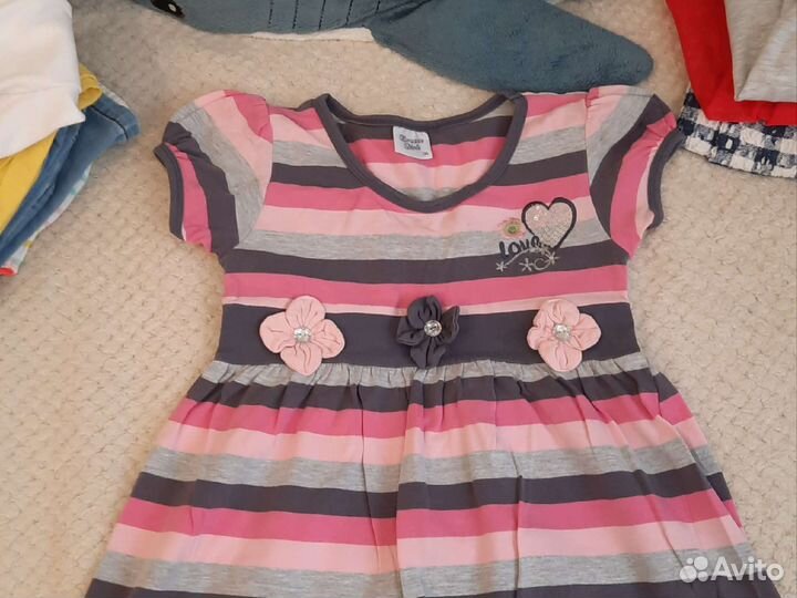 Одежда для девочки 128-134 пакетом