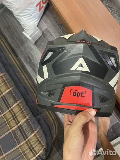 Кроссовый шлем ataki