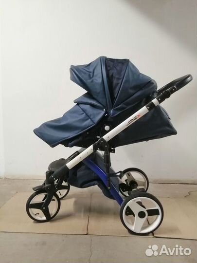 Коляска Lonex Comfort Ecco blue 2 в 1