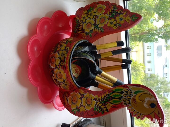 Посуда хохлома СССР