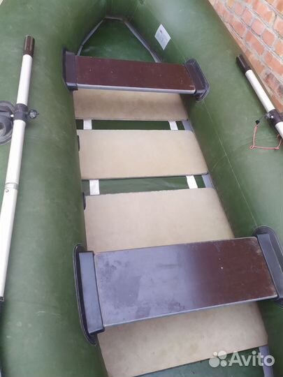 Лодка надувная двухместная