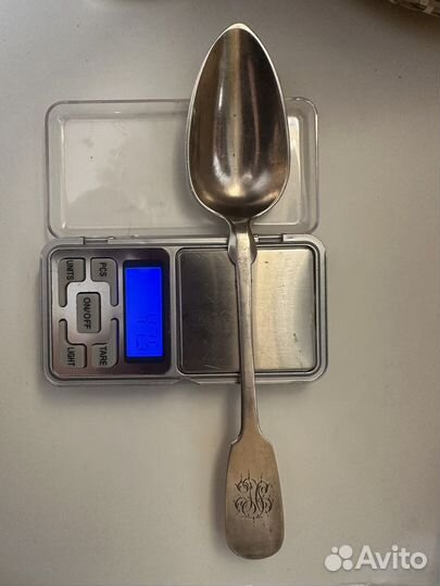 Ложка серебро 800 проба